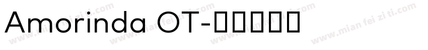 Amorinda OT字体转换